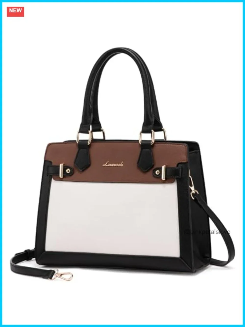 PU Leather Tote Shoulder Bag Satchel Crossbody Purse